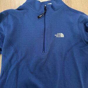 The North Face Blue Quarter-Zip Pullover